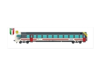 Pirata PI6172 - N - Steuerwagen Inter-City IC-SUN, FS, Ep. VI
